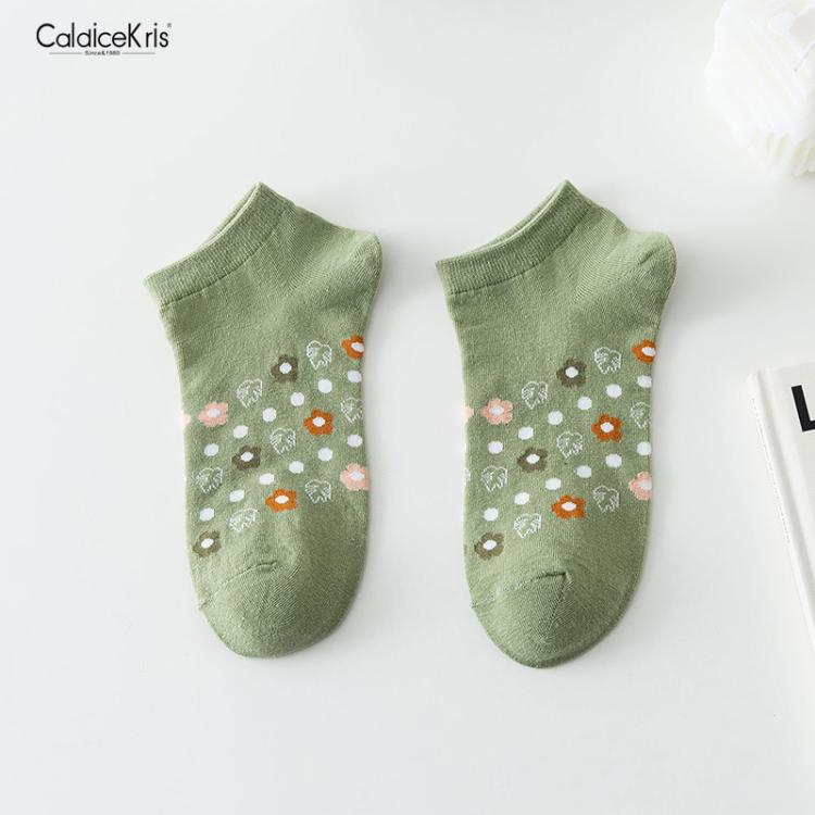 CaldiceKris（中国CK）女袜船袜（5双装）