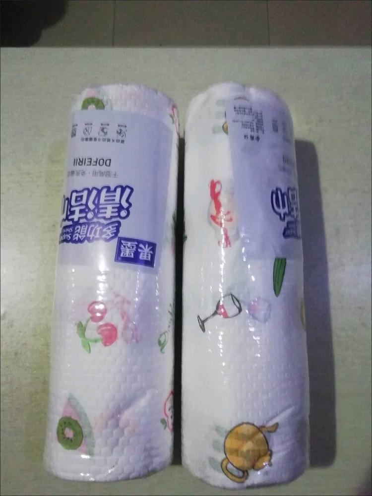 厨房用加厚懒人抹布。